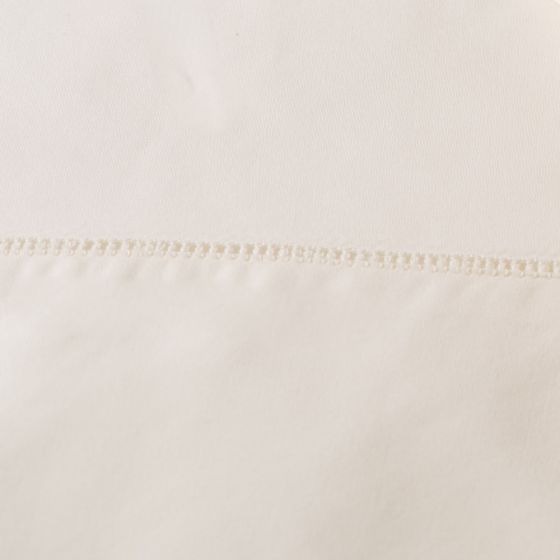 Ivory Hemstitch Detail