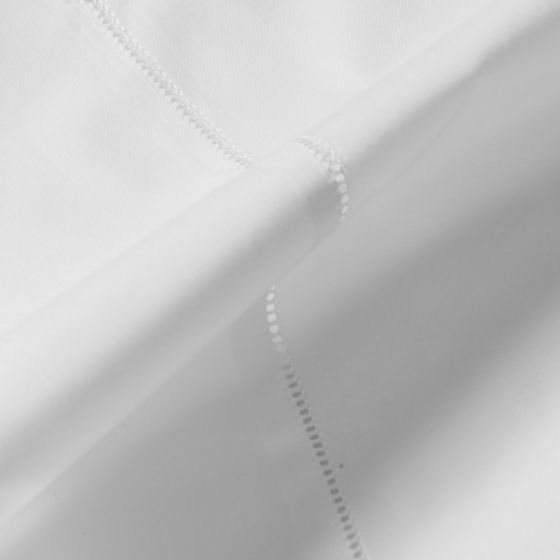 White Hemstitch Detail