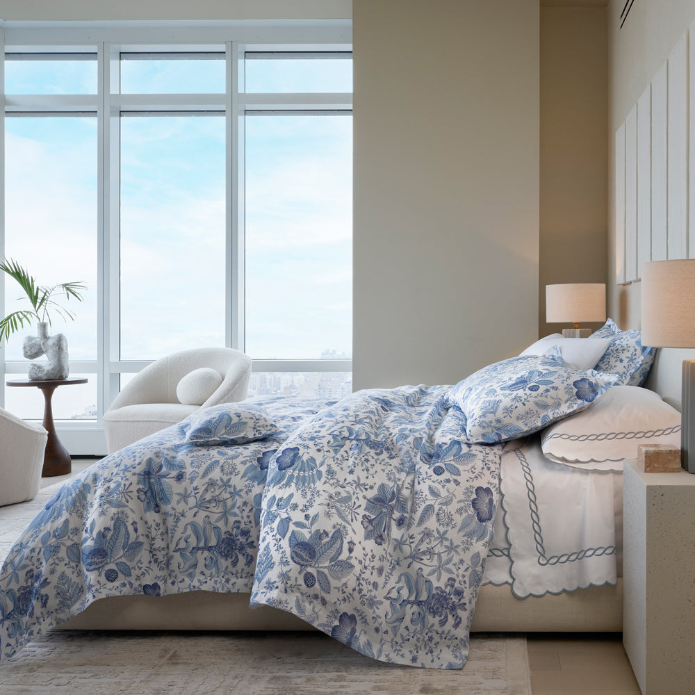 Porcelain Blue Duvet Cover & Shams