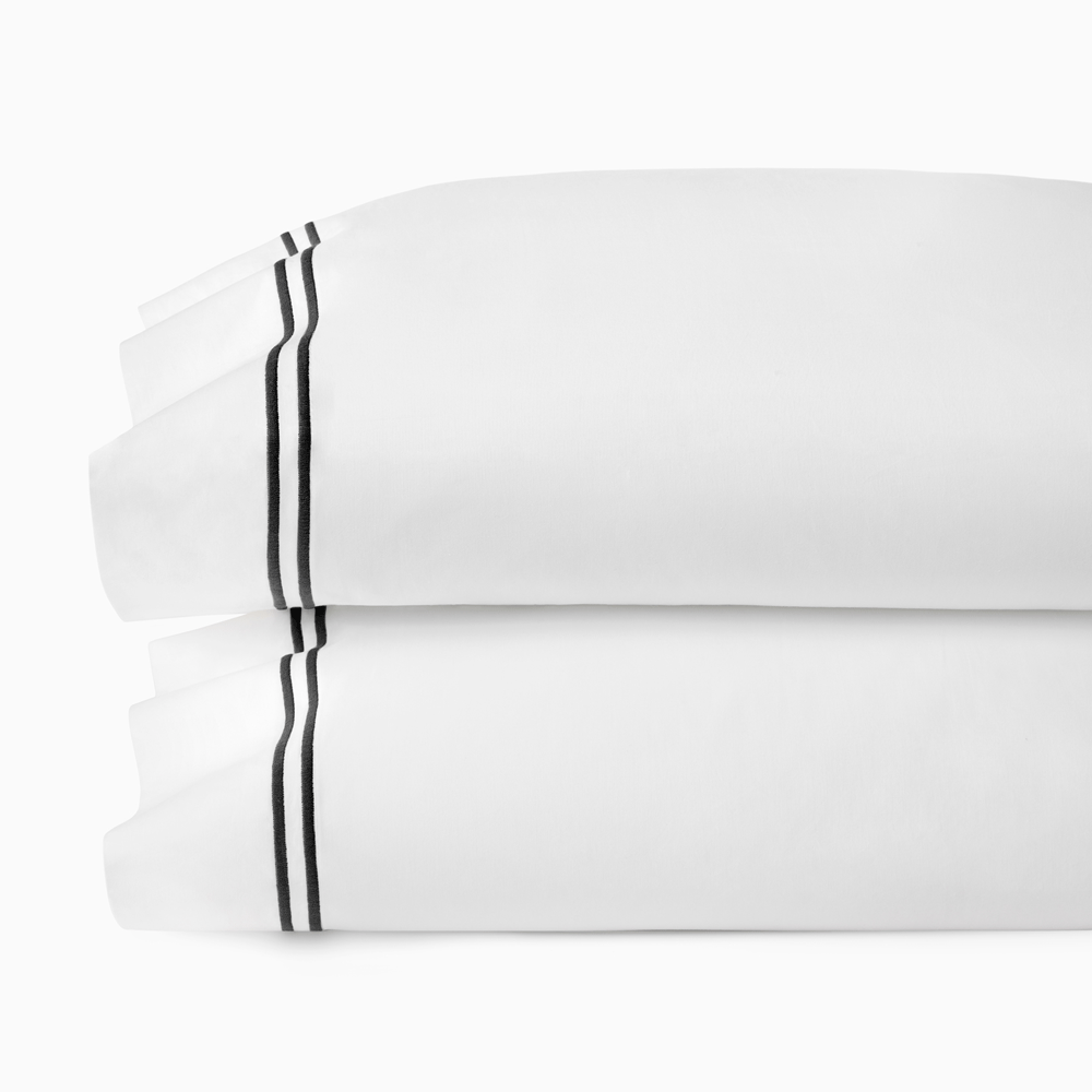 Black. Pillowcase