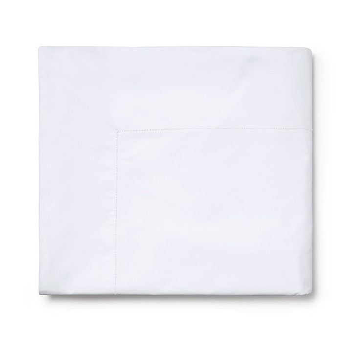 Giza Percale Flat Sheet. White