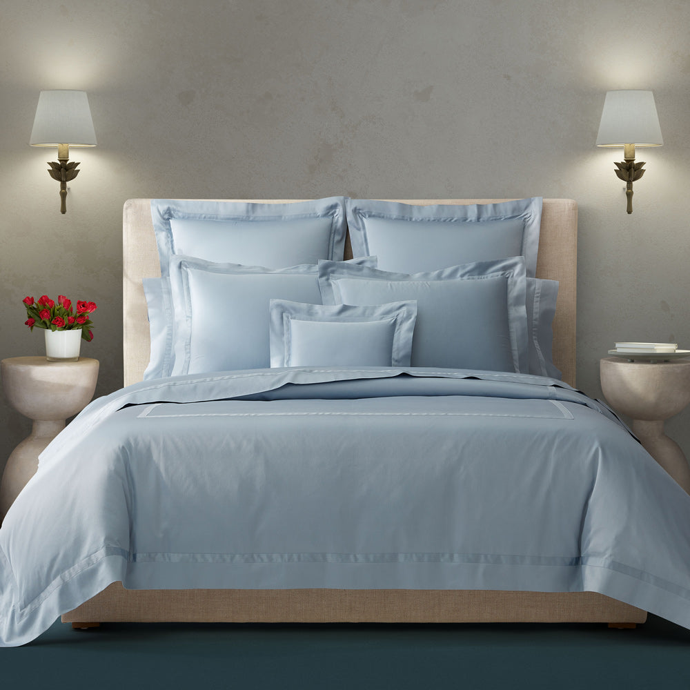 Nocturne Duvet Cover & Shams in Hazy Blue