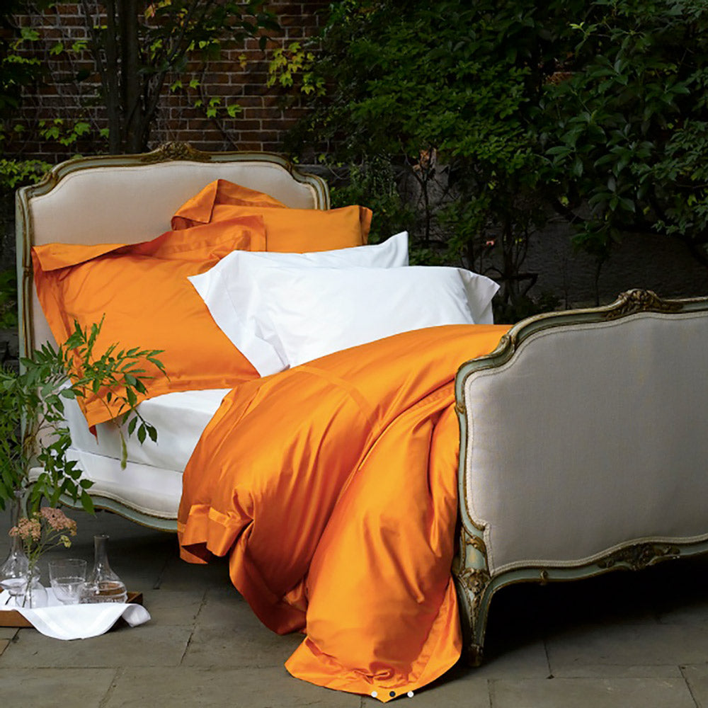 Nocturne Duvet Cover & Shams in Tangerine